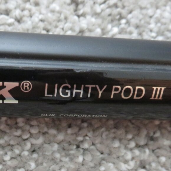 Camera SLIK Lighty Pod III w/ Mini Ballhead Slik SBH-100 Nikon - Picture 1 of 11